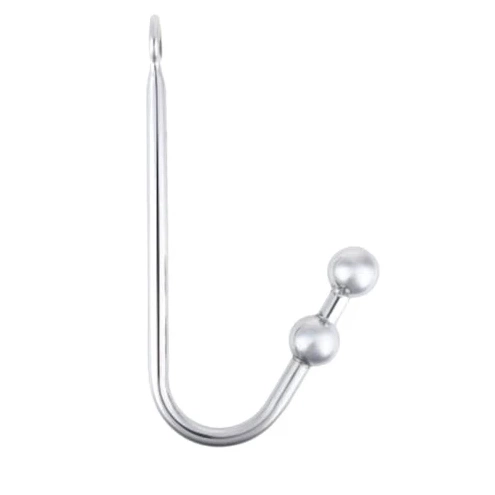 Steel Hook Pleasurable Anal Balls Stainless Two 4417 0703
